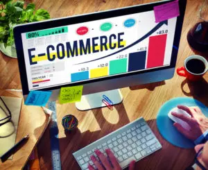 e-commerce internet global marketing purchasing concept