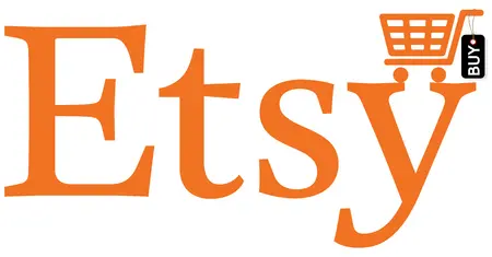 78085872 - artistic vector logo of etsy. etsy is a peer-to-peer e-commerce website focused on handmade or vintage items and supplies